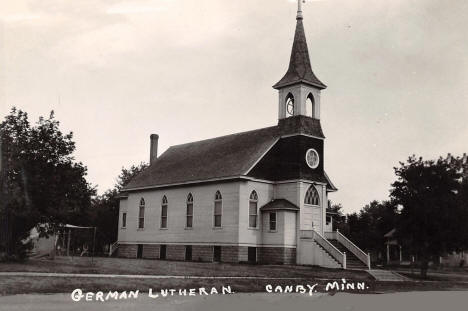 German Lutheran Church, Canby Minnesota, 1930's