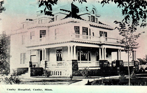 Canby Hospital, Canby Minnesota, 1916