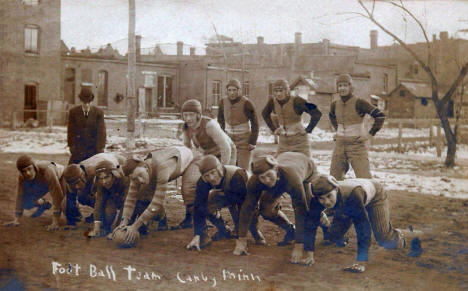 Football team, Canby Minnesota, 1907