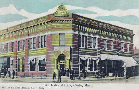 First National Bank, Canby Minnesota, 1907