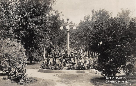 City Park, Canby Minnesota, 1919