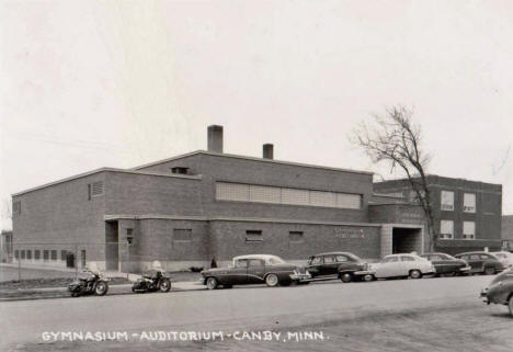 Gymnasium and Auditorium, Canby Minnesota, late 1950's