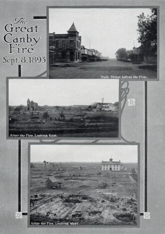 The Great Canby Fire, September 8th, 1893
