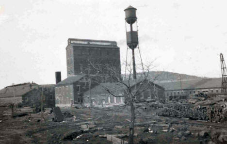 Elevator and Water Tower, Canby Minnesota, 1910's