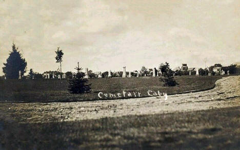 Cemetery, Canby Minnesota, 1909