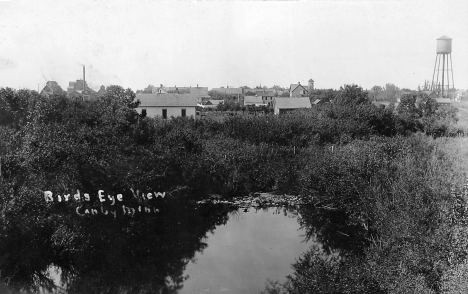 Birds eye view, Canby Minnesota, 1911