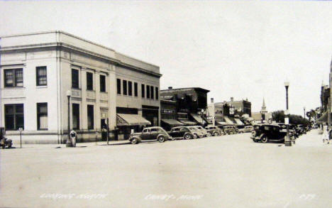 Street scene, Canby Minnesota, 1940's