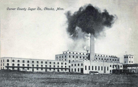 Carver County Sugar Company, Chaska Minnesota, 1909