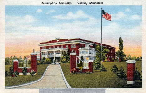 Assumption Seminary, Chaska Minnesota, 1956