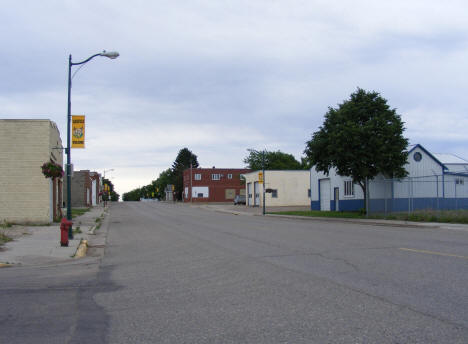 Street scene, Clarkfield Minnesota, 2011