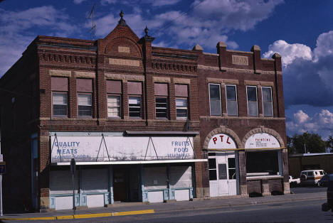 Street scene, Clarkfield Minnesota, 1980