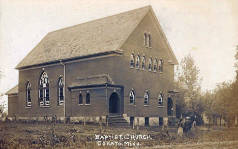 Baptist Church, Cokato Minnesota, 1910