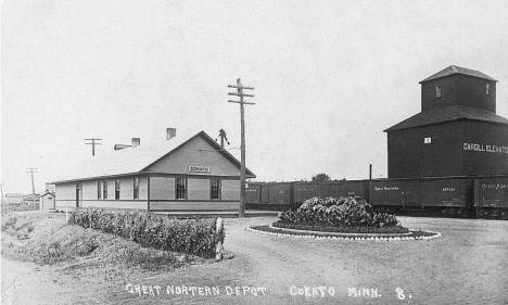 Great Northern Depot, Cokato Minnesota, 1920's