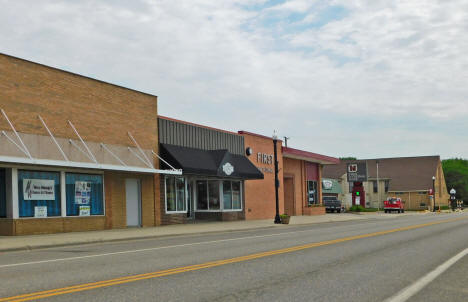 Street scene, Cokato Minnesota, 2020