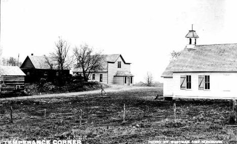 Temperance Corner near Cokato Minnesota, 1910