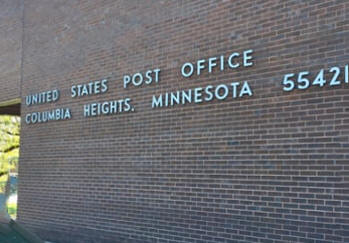 Post Office, Columbia Heights Minnesota