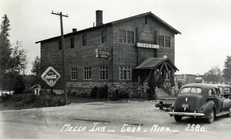 Mecca Inn, Cook Minnesota, 1940's
