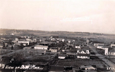 View of Cook Minnesota, 1940's