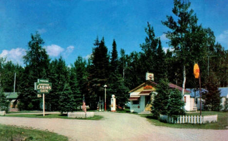 Evergreen Cabins, Cook Minnesota, 1966