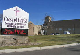 Cross of Christ Lutheran Church, Coon Rapids Minnesota