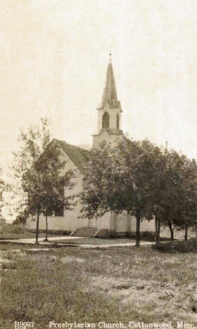 Presbyterian Church, Cottonwood Minnesota, 1910's