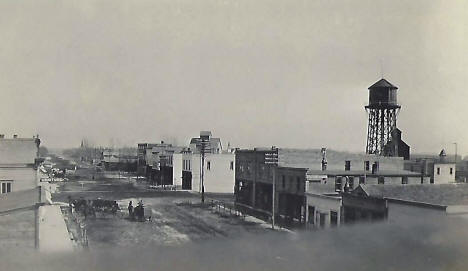 Main Street, Cottonwood Minnesota, 1910's