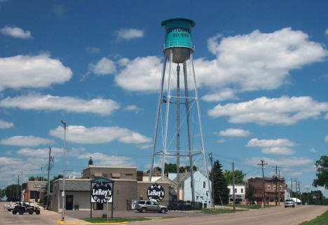 Street scene, Cottonwood Minnesota, 2014