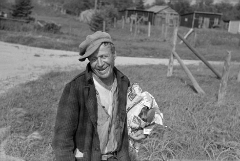 Drunken lumberjack, Craigville Minnesota, 1937
