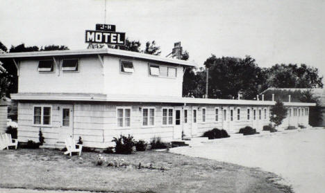 J-H Motel, Crookston Minnesota, 1950's