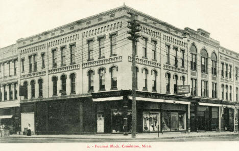 Fournet Block, Crookston Minnesota, 1908