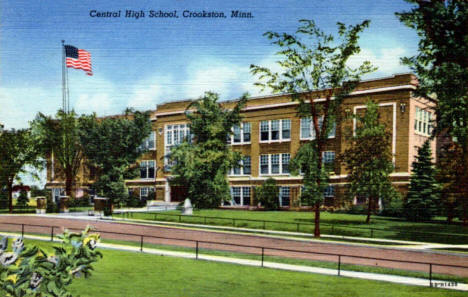 Central High School, Crookston Minnesota, 1946