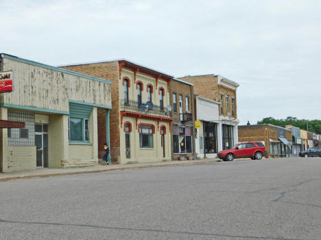 Street scene, Dassel Minnesota, 2020