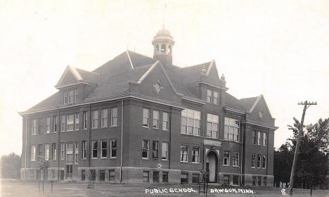 Public School, Dawson Minnesota, 1920's