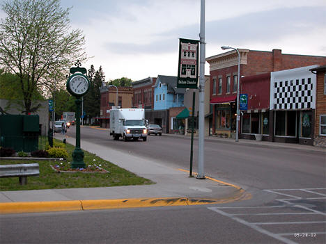 Street scene, Delano Minnesota, 2002