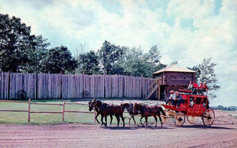 Fort Detroit, Detroit Lakes Minnesota, 1966