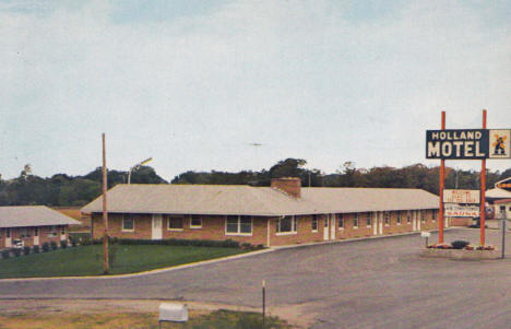 Holland Motel, Detroit Lakes Minnesota, 1970's