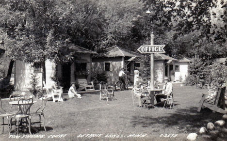 Tom Thumb Court, Detroit Lakes Minnesota, 1930's