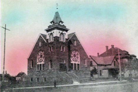 Evangelical Lutheran Synod Church, Detroit Minnesota, 1910's