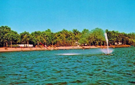 Swimming Beach, Detroit Lakes Minnesota, 1960's