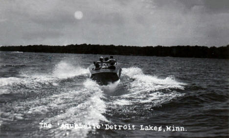 The Aquabelle, Detroit Lakes Minnesota, 1950's
