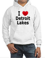 I Love Detroit Lakes Sweatshirt