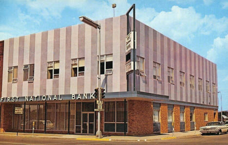 First National Bank of Detroit Lakes Minnesota, 1960's