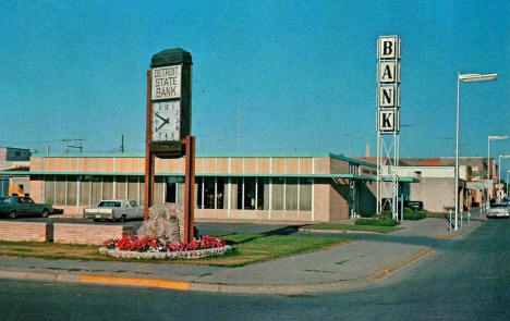 Detroit State Bank, Detroit Lakes Minnesota, 1970's