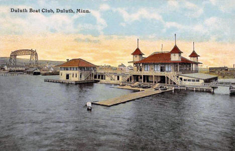 Duluth Boat Club, Duluth Minnesota, 1910