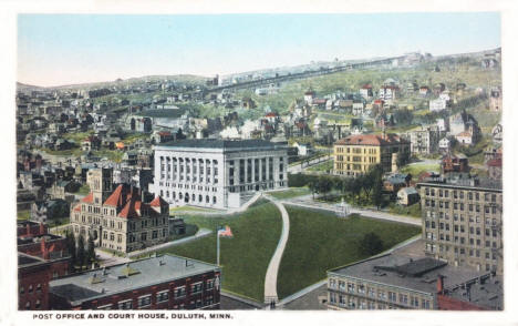 Post Office and Court House, Duluth Minnesota, 1930's