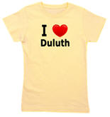 I Love Duluth Girls T-Shirt