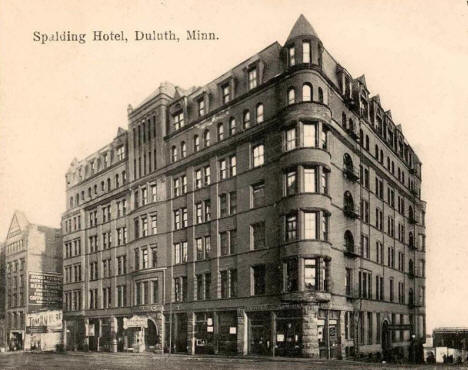 Spalding Hotel, Duluth Minnesota, 1904