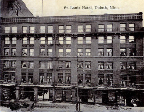 St. Louis Hotel, Duluth Minnesota, 1909