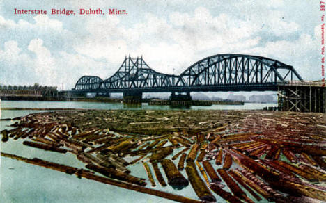 Interstate Bridge, Duluth Minnesota, 1906