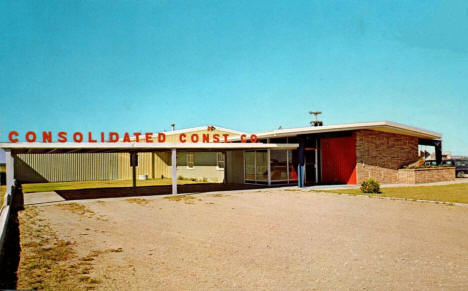 Consolidated Construction Company, East Grand Forks Minnesota, 1960's